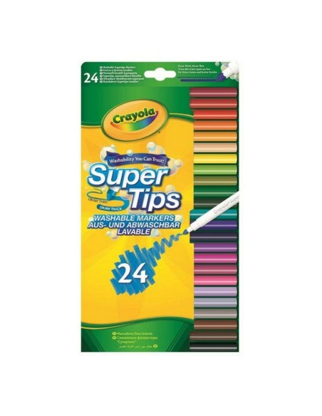 Pennarelli Crayola B01BF6F20K Lavabili (24 uds) da Crayola, Disegno - Ref: S2411027, Precio: 12,10 €, Descuento: %