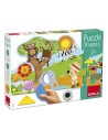 Puzzle di Legno per Bambini Goula Goula Safari Legno (19 pcs) da Goula, Puzzle inseribili e puzzle - Ref: S2411884, Precio: €...