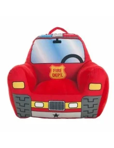 Poltrona per Bambini Camion dei Pompieri 52 x 48 x 51 cm Rosso Acrilico (52 x 48 x 51 cm) da BigBuy Fun, Mobili per bambini -...