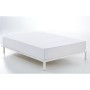 Sábana Bajera Ajustable Alexandra House Living Blanco 105 x 200 cm de Alexandra House Living, Sábanas y fundas de almohada - ...