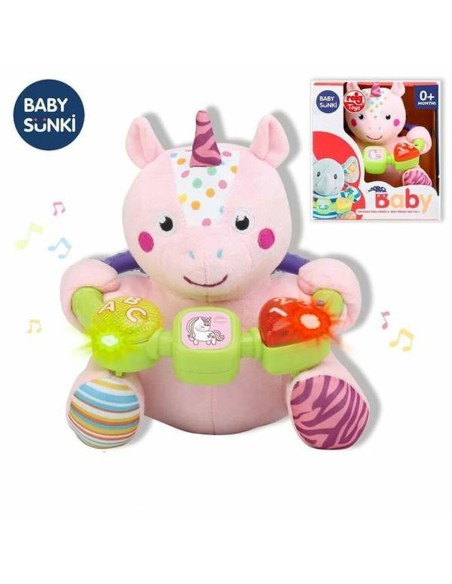 Peluche musicale Reig 18115 Eléphant Licorne 20cm (20 cm) | Tienda24 Tienda24.eu