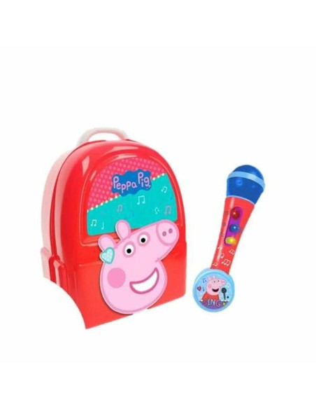 Microfone Peppa Pig 5278 23 cm Portátil | Tienda24 Tienda24.eu