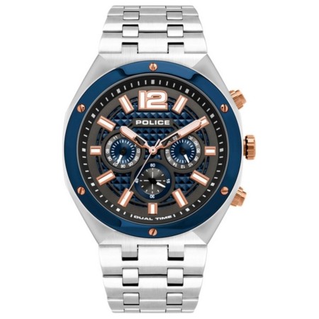 Reloj Hombre Police PL15995JSTBL61M (Ø 46 mm) de Police, Relojes de pulsera - Ref: S0355806, Precio: 118,05 €, Descuento: %