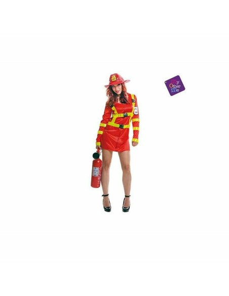 Costume for Adults My Other Me Sexy Firewoman (2 Pieces) | Tienda24 Tienda24.eu