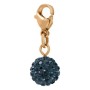 Perle de verre Femme Folli Follie 3POTO26RU Bleu (2 cm) de Folli Follie, Charms et perles - Réf : S0356182, Prix : 14,56 €, R...