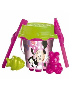 Secchiello da Mare Minnie Mouse PVC (6 pcs) da Minnie Mouse, Giocattoli per sabbia e da spiaggia - Ref: S2416141, Precio: €7....