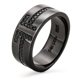 Ladies' Ring Amen ANLDGBBBL3 18 | Tienda24 - Global Online Shop Tienda24.eu