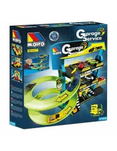 Car park with Cars Speed & Go 37 x 29 x 25 cm (4 Units) | Tienda24 Tienda24.eu