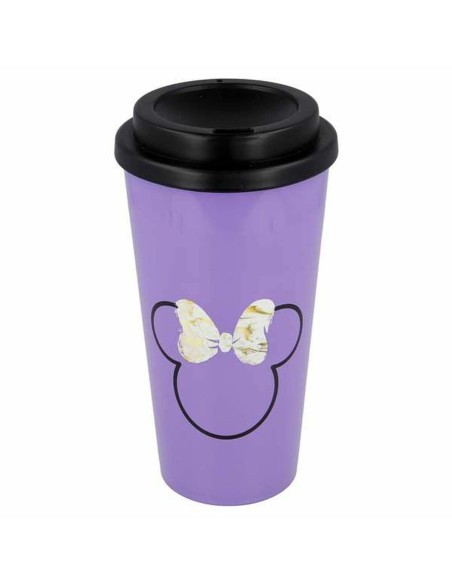 Copo com Tampa Minnie Mouse 01049 (520 ml) | Tienda24 Tienda24.eu