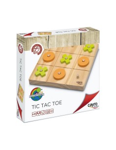 Gioco Tris Cayro Tic Tac Toe 20 x 20 x 4 cm da Cayro, Giochi a gettoni - Ref: S2417637, Precio: €12.58, Descuento: %