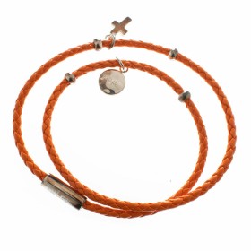 Bracciale Folli Follie 1B14F058O Arancio 17 cm di Folli Follie, Bangles - Rif: S0359253, Prezzo: 16,86 €, Sconto: %