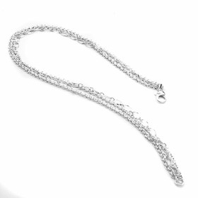 Collana Donna Folli Follie 1N9F102 45 cm di Folli Follie, Collane - Rif: S0359291, Prezzo: 23,90 €, Sconto: %