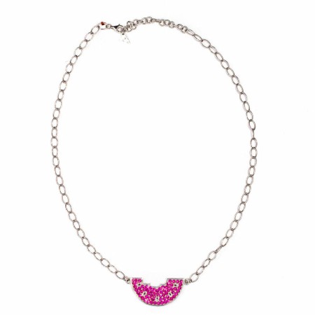 Collier Femme Folli Follie 3N0S001PK 27 cm de Folli Follie, Colliers - Réf : S0359413, Prix : 28,80 €, Remise : %