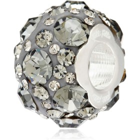 Ladies' Beads Folli Follie 3P13F019A Grey 1 cm by Folli Follie, Bead Charms - Ref: S0359556, Price: 18,69 €, Discount: %