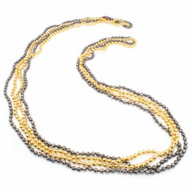 Collier Femme Folli Follie 4N9A113KY 80 cm de Folli Follie, Colliers - Réf : S0359658, Prix : 107,19 €, Remise : %