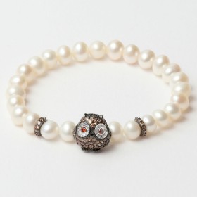 Bracciale Donna Lancaster JLA-BR-OWL-4-WH 16 mm di Lancaster, Bracciali - Rif: S0361239, Prezzo: 19,92 €, Sconto: %