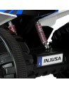 Quad Eléctrico Injusa Rage Luz Azul Blanco 12 V | Tienda24 Tienda24.eu