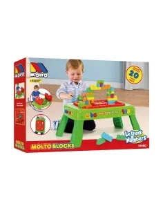 Interaktives Spielzeug Moltó Blocks Desk 65 x 28 cm von Moltó, Spielcenter - Ref: S2422557, Preis: 21,11 €, Rabatt: %