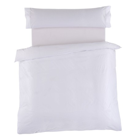 Juego de funda nórdica Alexandra House Living Blanco Cama de 150 3 Piezas de Alexandra House Living, Edredones y fundas para ...