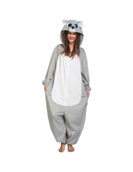 Costume for Adults My Other Me Big Eyes Grey Bear | Tienda24 Tienda24.eu