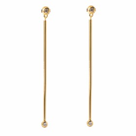 Ladies' Earrings Sif Jakobs E1034-CZ-YG 8 cm by Sif Jakobs, Earrings - Ref: S0362809, Price: 25,89 €, Discount: %