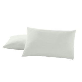 Taie d'oreiller Alexandra House Living Blanc 50 x 80 cm (2 Unités) de Alexandra House Living, Draps et taies d'oreiller - Réf...