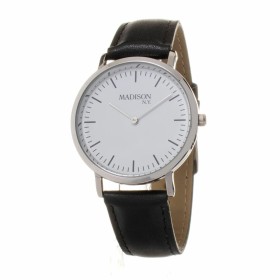 Reloj Unisex Madison L490B-PN (Ø 40 mm) de Madison, Relojes de pulsera - Ref: S0363555, Precio: 11,20 €, Descuento: %