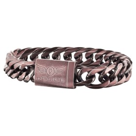 Bracelete masculino Police PJ25507BSEBR-02-S 21 cm de Police, Pulseiras - Ref: S0364545, Preço: 36,92 €, Desconto: %