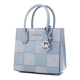 Bolsa Mulher Michael Kors 35S2SM9M6S-PALE-BLU-MLT Azul 22 x 19 x 10 cm de Michael Kors, Shoppers e malas de ombro - Ref: S036...