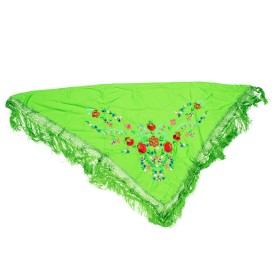 Shawl PGNVER Green 140 cm by BigBuy Fashion, Scarves, stoles and shawls - Ref: S0364774, Price: 10,39 €, Discount: %