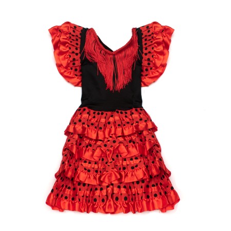 Vestido Flamenco VS-NROJO-LN1 1 Ano de BigBuy Sport, Menina - Ref: S0364794, Preço: 15,13 €, Desconto: %