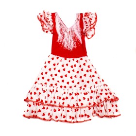 Vestido Flamenco VS-RB-LHEARTH 4 Años de BigBuy Sport, Niña - Ref: S0364804, Precio: 14,56 €, Descuento: %