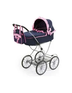 Poussette pour poupées Reig Trendy Royal Special Version Bleu Rose 45 cm | Tienda24 Tienda24.eu