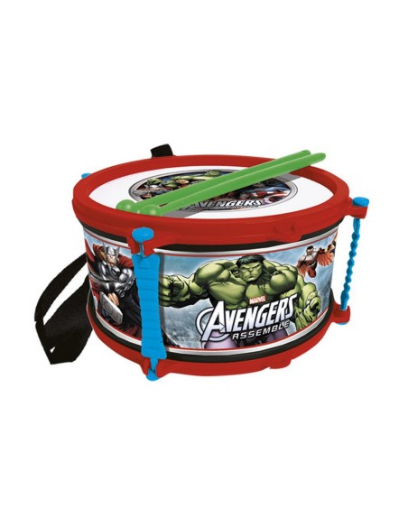 Drum The Avengers Blue Red Plastic | Tienda24 Tienda24.eu