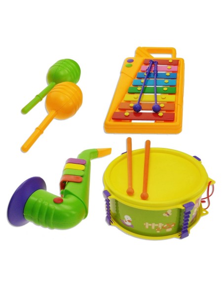 Conjunto de Percussão Reig Natura Music 9 Peças | Tienda24 Tienda24.eu