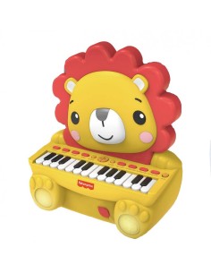 Piano de juguete Fisher Price Piano Electrónico León (3 Unidades) de Fisher Price, Pianos y teclados - Ref: S2425070, Precio:...