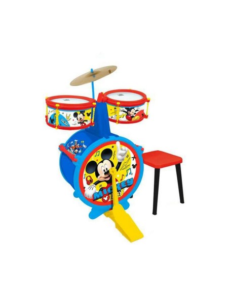 Schlagzeug Mickey Mouse Hocker | Tienda24 Tienda24.eu