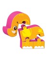 Puzzle Infantil Reig Zoo Blocks 22 Piezas | Tienda24 Tienda24.eu