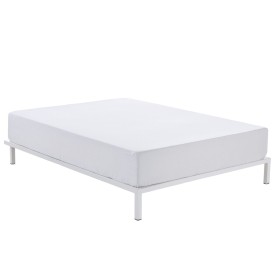 Lenzuolo con angoli Alexandra House Living Bianco 150 x 210 cm di Alexandra House Living, Lenzuola e federe per cuscino - Rif...