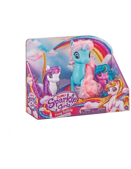 3 animal figures Sparkle Girlz Unicorn | Tienda24 Tienda24.eu