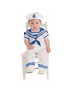 Costume per Neonati 18 Mesi Marinaio (3 Pezzi) da BigBuy Carnival, Bebé - Ref: S2428263, Precio: €18.91, Descuento: %