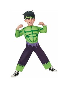 Costume per Bambini 7-9 Anni Hulk (2 Pezzi) da BigBuy Carnival, Bambini - Ref: S2428324, Precio: €19.18, Descuento: %