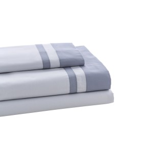 Bedding set Alexandra House Living Marbella Pearl Gray Single 3 Pieces by Alexandra House Living, Sheets and pillowcases - Re...