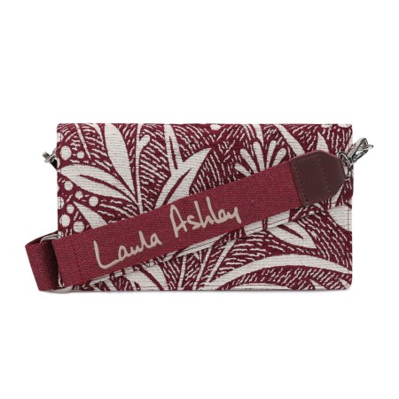 Borsa Donna Laura Ashley CRESTON-FLOWER-CLARET-RED Grigio 24 x 13 x 3 cm di Laura Ashley, Borse a spalla - Rif: S0368570, Pre...