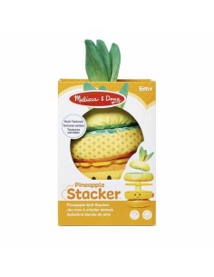 Blocchi Impilabili Melissa & Doug Ananas Giocattolo 5 Pezzi da Melissa & Doug, Cubi, piramidi e anelli componibili - Ref: S24...