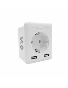 Steckdosenleiste mit 2 Steckdosen ohne Schalter Konyks Priska Duo Easy Wi-Fi 16 A | Tienda24 Tienda24.eu