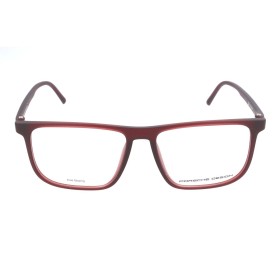 Brillenfassung Ermenegildo Zegna VZ3186-0SBY Rot Ø 53 mm | Tienda24 - Global Online Shop Tienda24.eu