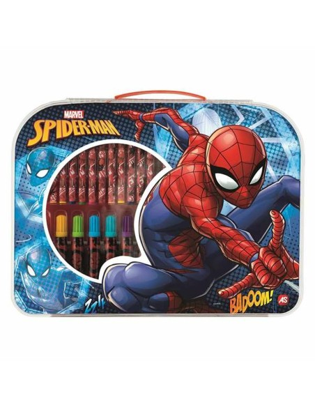 Set de Dibujo Spiderman 32 x 25 x 2 cm | Tienda24 Tienda24.eu