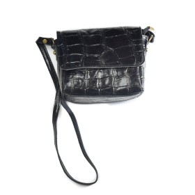 Bolsa Mulher Firenze Artegiani FA411414-BLACK Preto 17 x 18 x 6 cm de Firenze Artegiani, Shoppers e malas de ombro - Ref: S03...