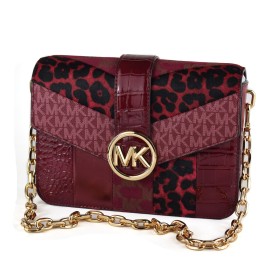 Bolsa Mulher Michael Kors 35F2GNML2Y-MULBERRY-MLT Vermelho 23 x 17 x 5 cm de Michael Kors, Shoppers e malas de ombro - Ref: S...